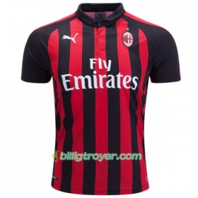 Billige Fotballdrakter AC Milan Hjemmedraktsett 2018/19 Kortermet